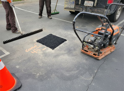asphalt patch