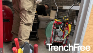 trenchfree commercial video inspection